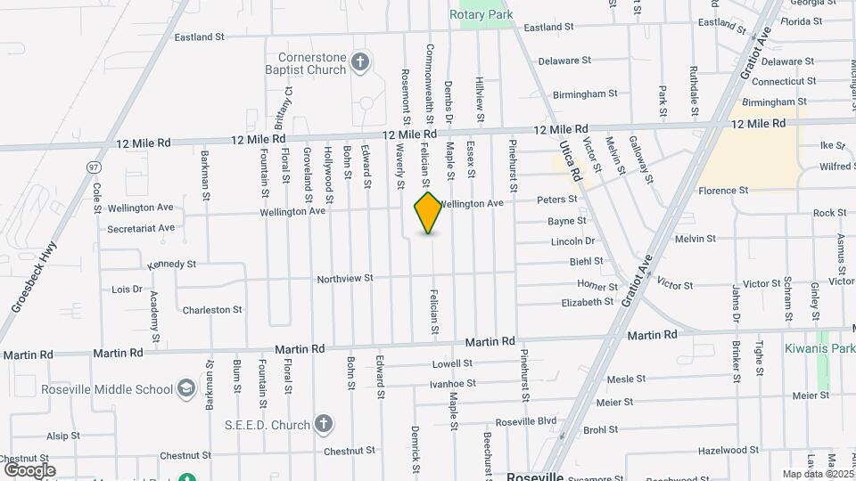 28399 Felician St Map and Location Details