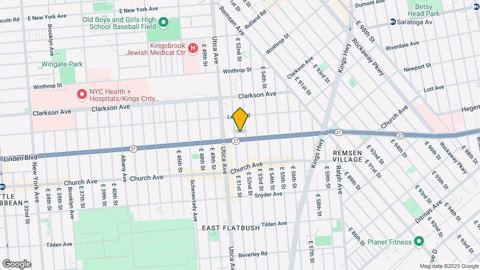 781 Linden Blvd Map and Location Details