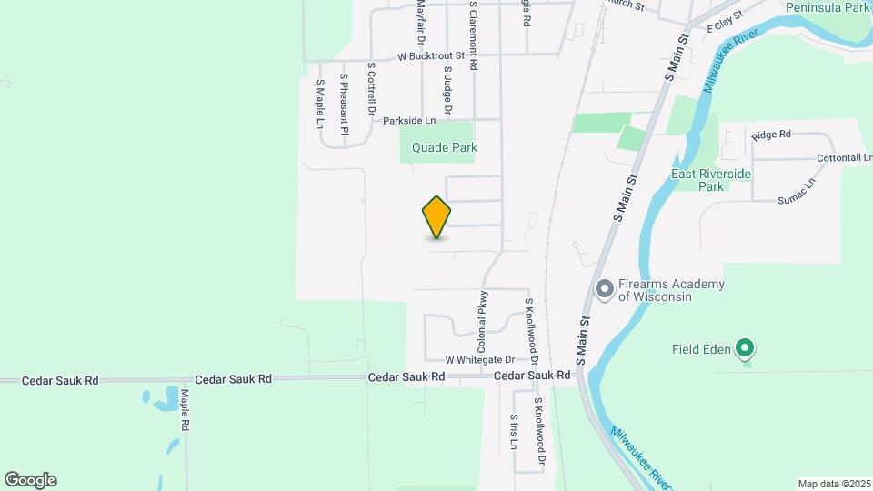 636 W Briarknoll Ct Map and Location Details