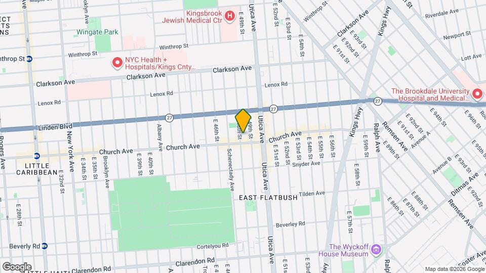 401 E 48th St Map and Location Details