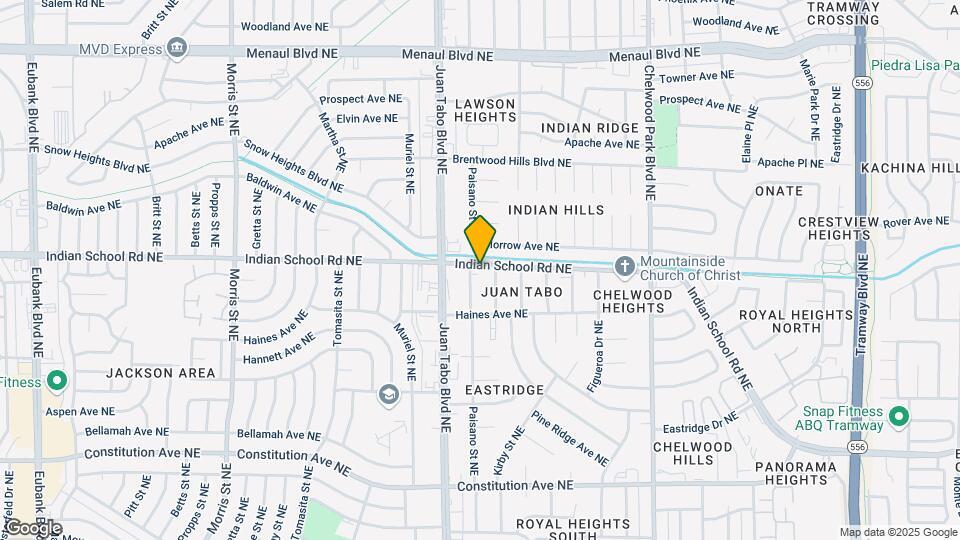 11900 Indian School Rd NE-Unit -Apt 2 Map and Location Details