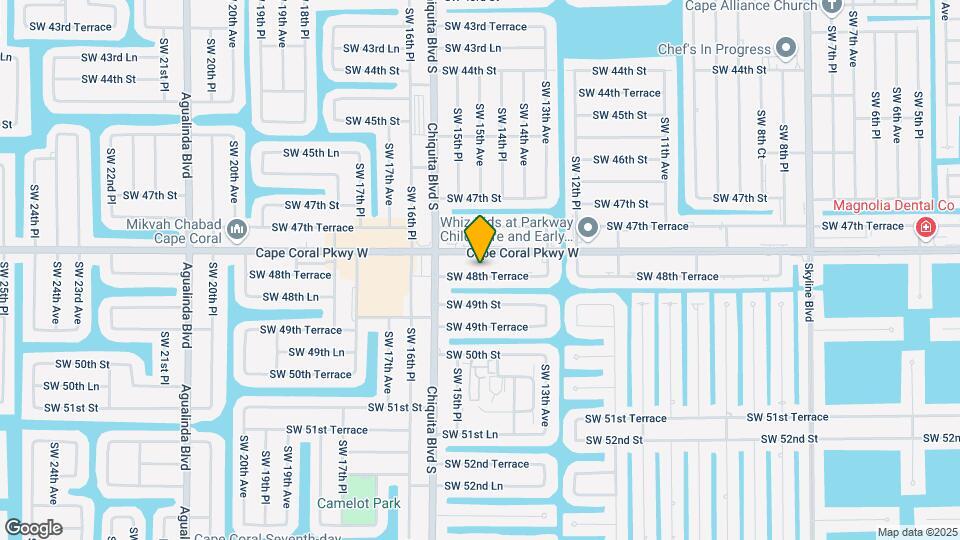 1515 SW 48th Terrace Map and Location Details
