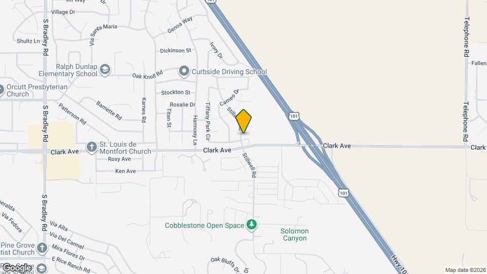 1601 Tiffany Park Ct Map and Location Details