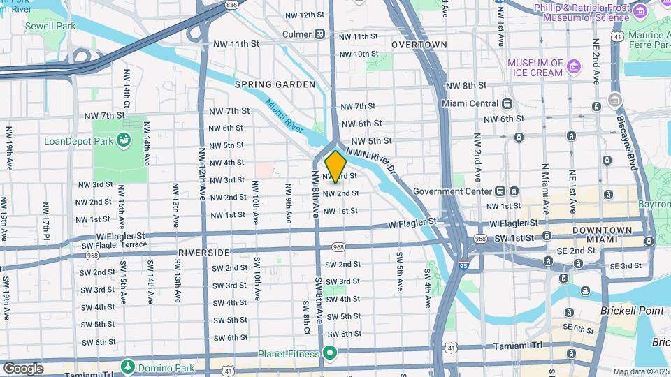 721 NW 2nd St Map and Location Details