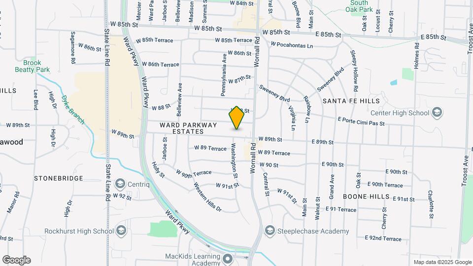 432 W 89th St Map and Location Details