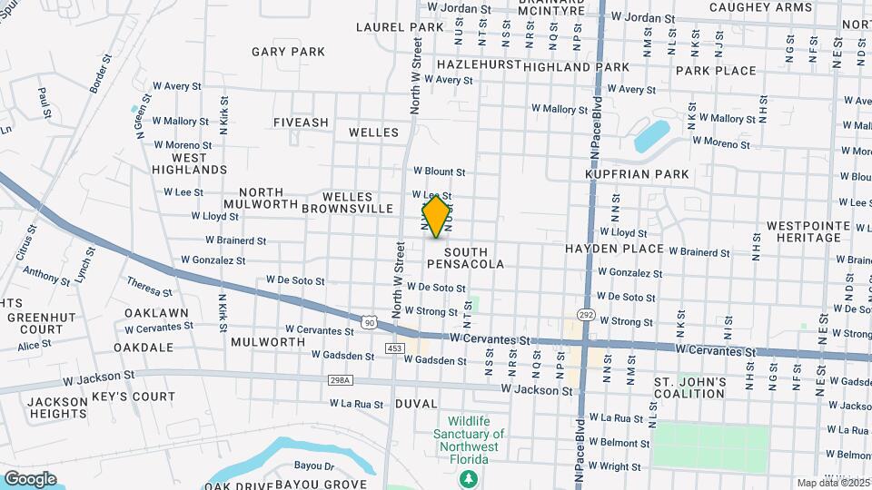 2705 W Brainerd St Map and Location Details