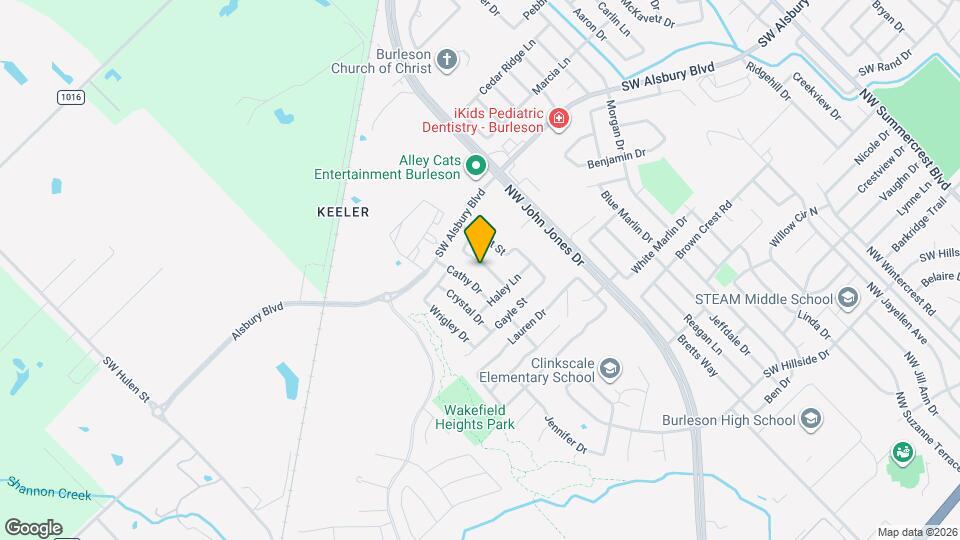 829 Sheryn Dr Map and Location Details