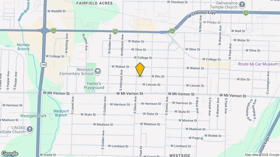2846 W Elm St, Unit 2846 W. Elm Map and Location Details