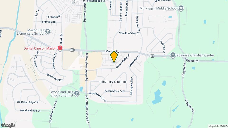 10199 Sterling Ridge Dr Mapa y Detalles de la Ubicación