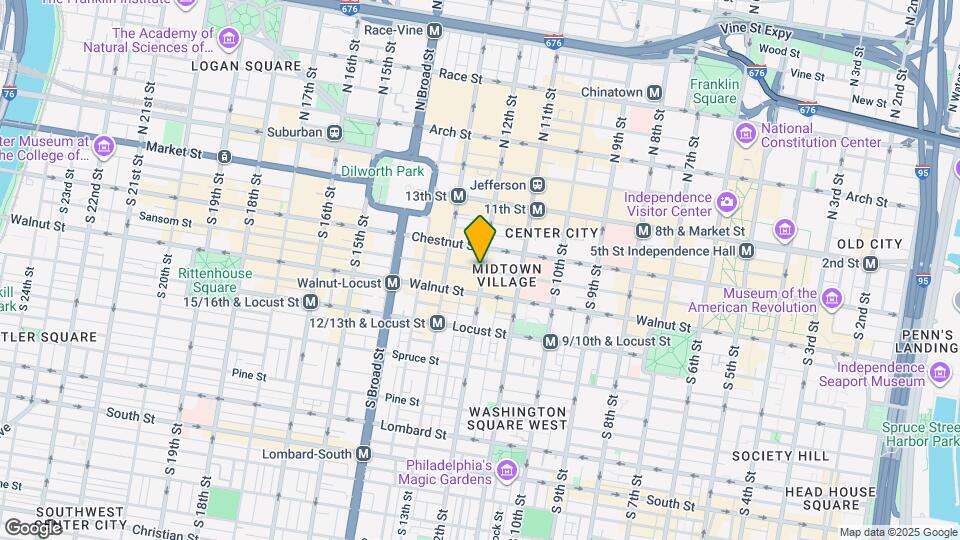 118 S 12th St Map and Location Details