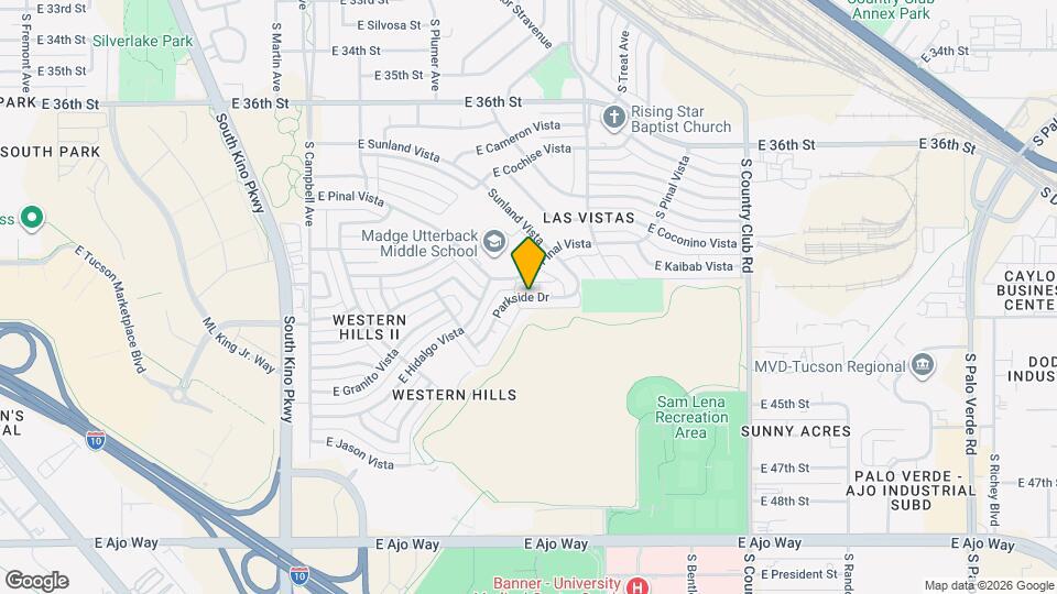 2439 Parkside Dr Mapa y Detalles de la Ubicación