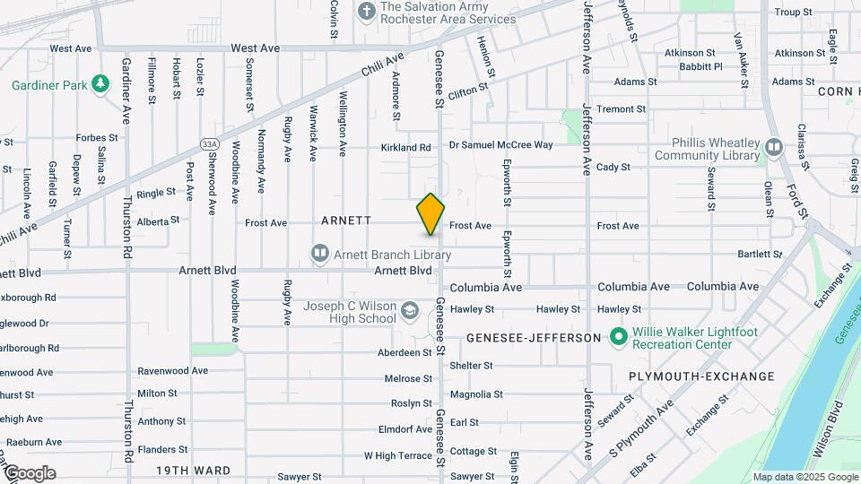 120-128 Lenox St Map and Location Details