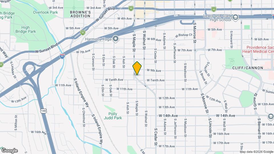 917 S Maple St, Unit 3 Mapa y Detalles de la Ubicación