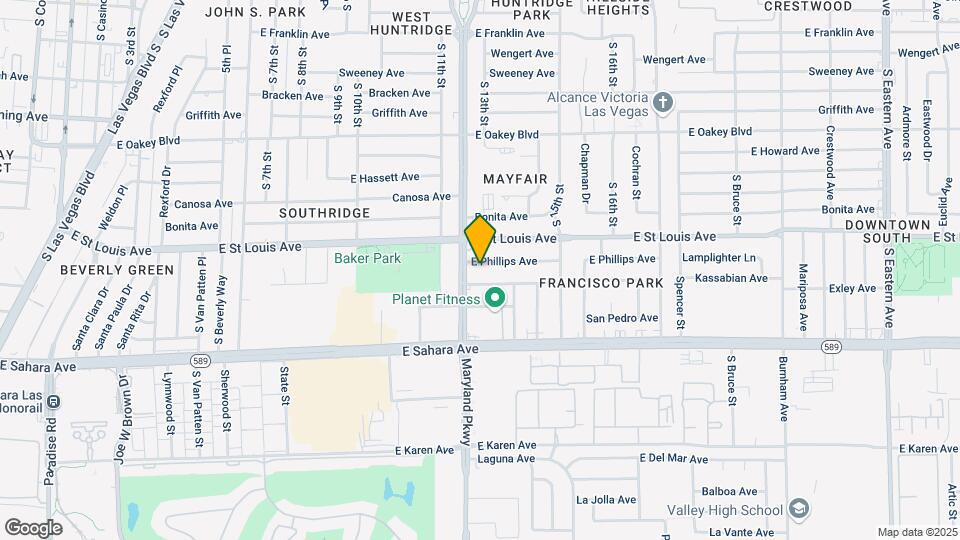 1208 E Phillips Ave-Unit -A Mapa y Detalles de la Ubicación