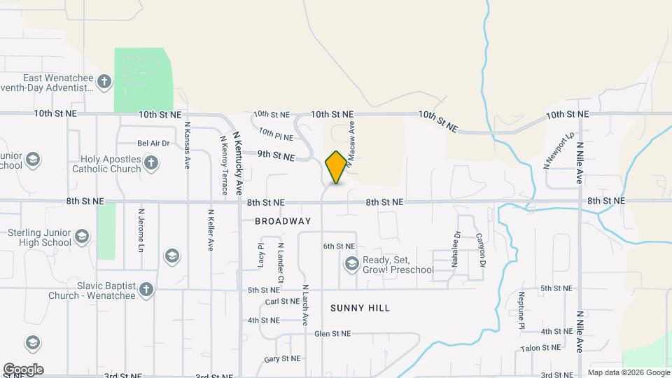 835 N Macaw Ave Map and Location Details