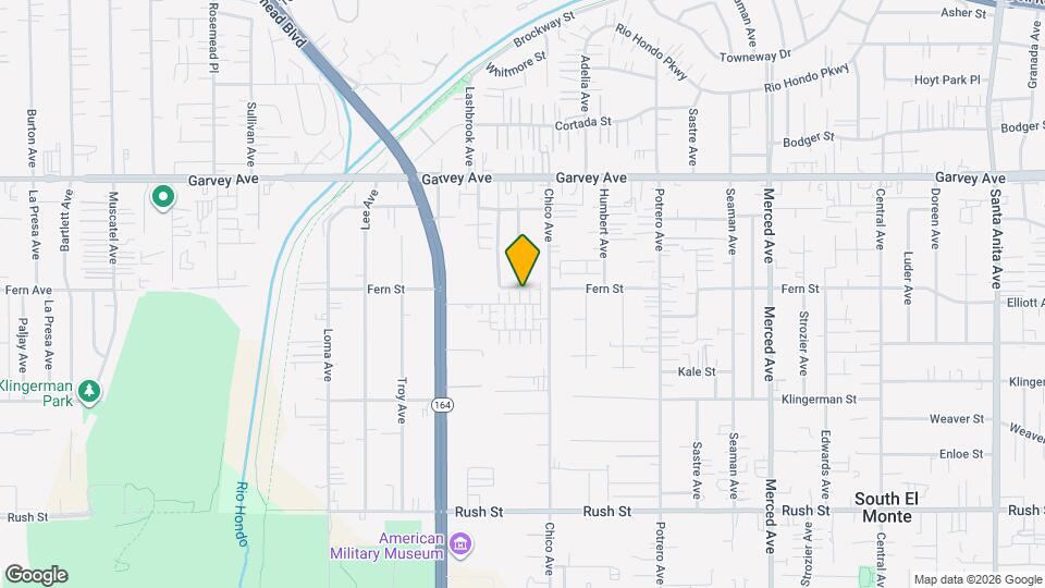 2544 Dorris St Map and Location Details