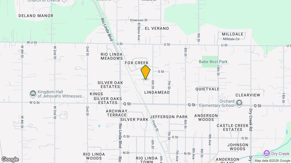 525 Fox Hunt Wy Map and Location Details