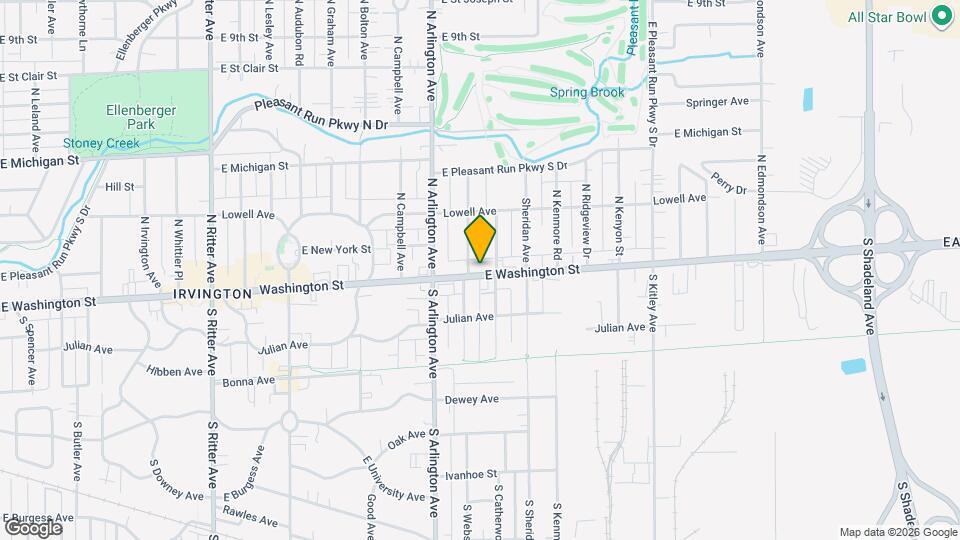 6050 E Washington St Map and Location Details