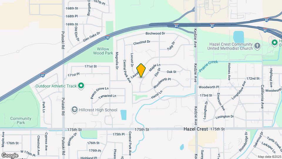 3510 Maple Ln Mapa y Detalles de la Ubicación