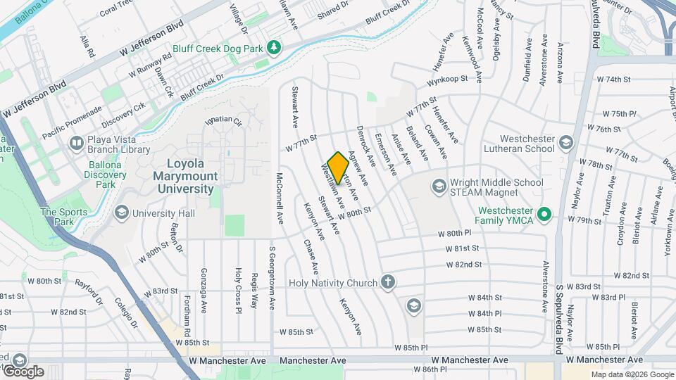 7900 Westlawn Ave Mapa y Detalles de la Ubicación