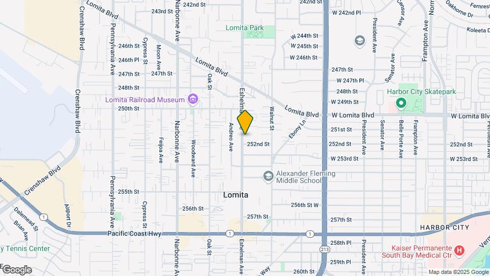 25120 Eshelman Avenue, Unit 25118-A Mapa y Detalles de la Ubicación