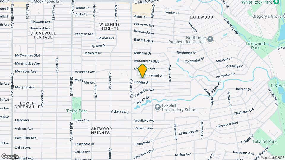 6435 Sondra Dr Map and Location Details