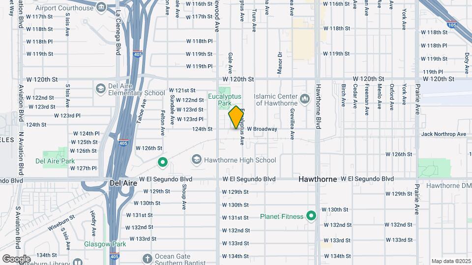 4724 W Broadway Map and Location Details