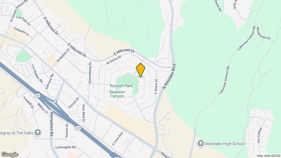 3042 E Cumberland Ct Map and Location Details