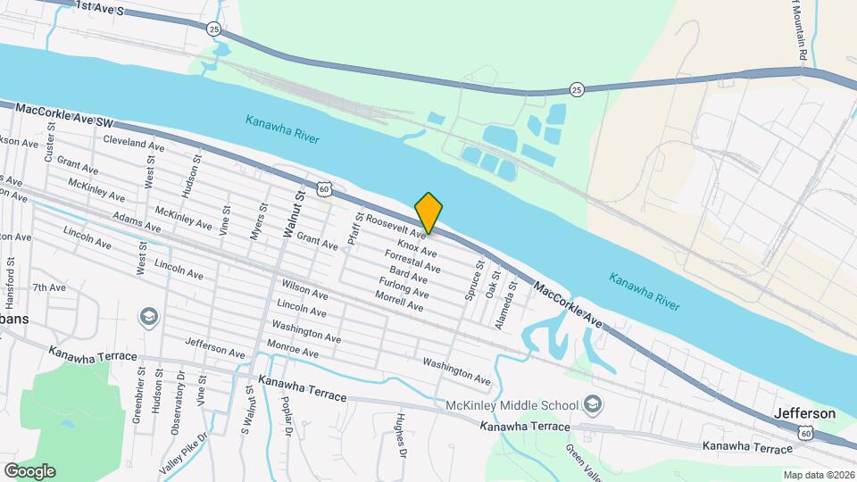 2705 Roosevelt Ave Map and Location Details