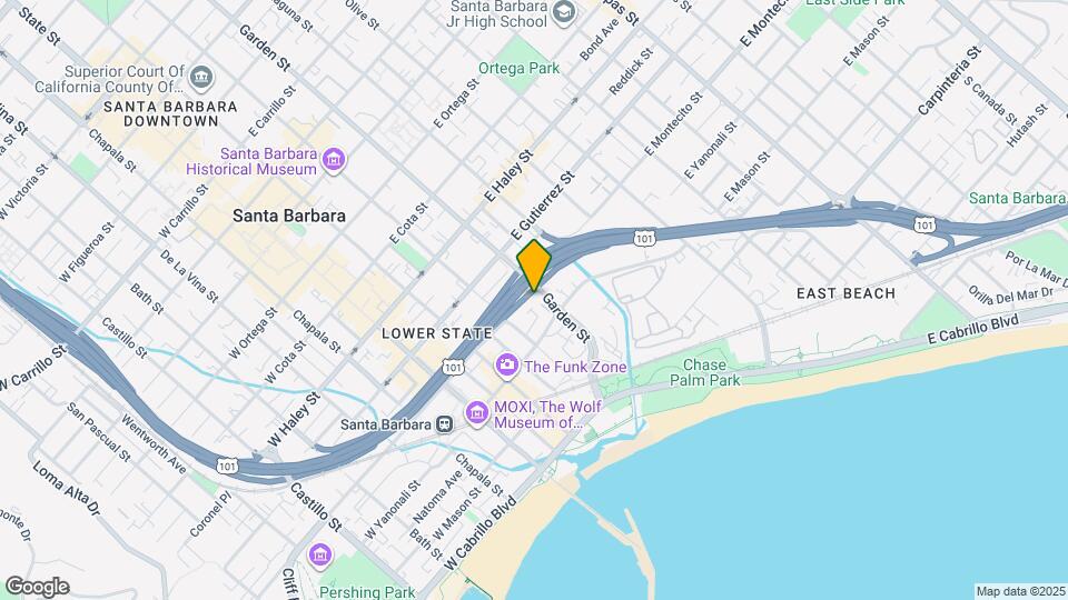 220 Santa Barbara St Map and Location Details