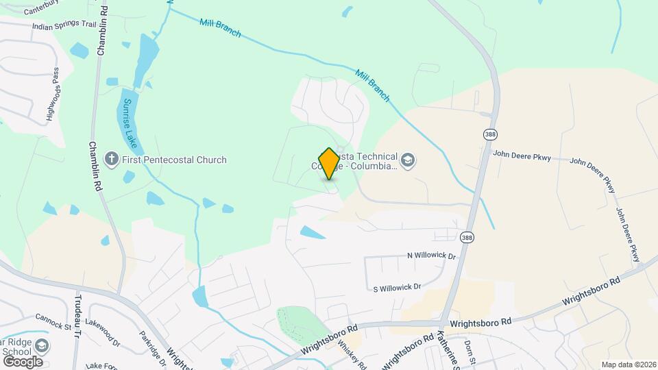 5057 Mimosa Dr Map and Location Details