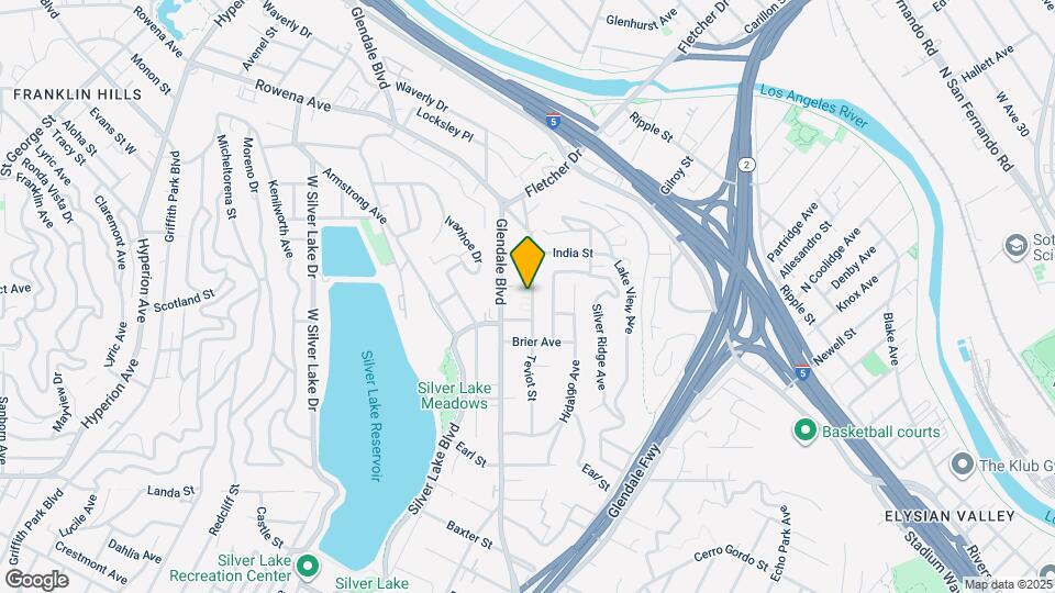 2453 Silver Lake Blvd Map and Location Details