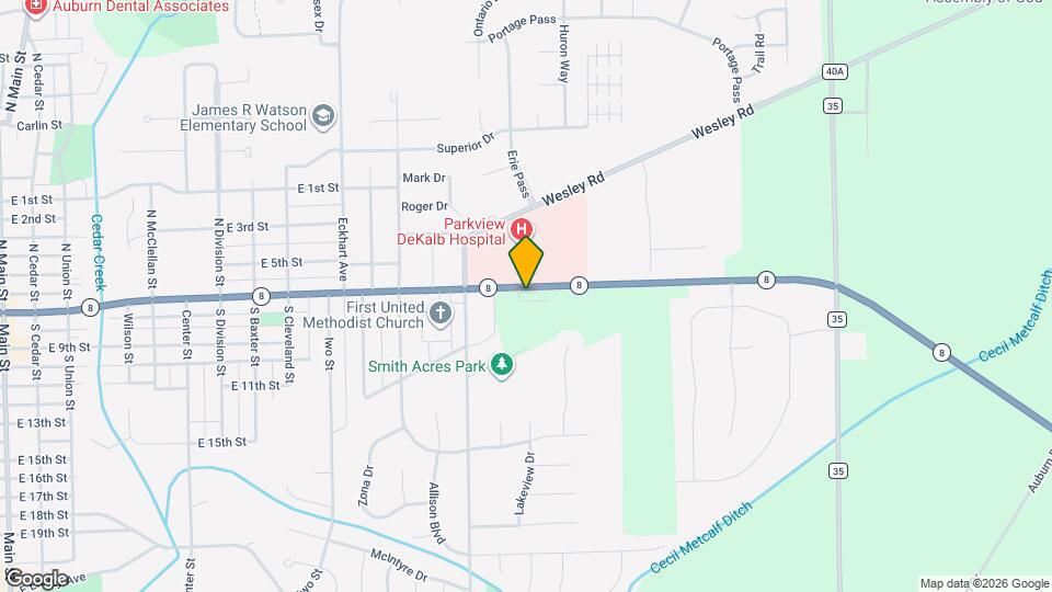 1407 E 7th St Mapa y Detalles de la Ubicación