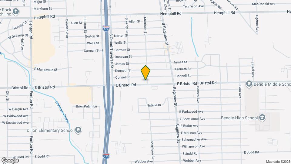1431 E Bristol Rd Map and Location Details