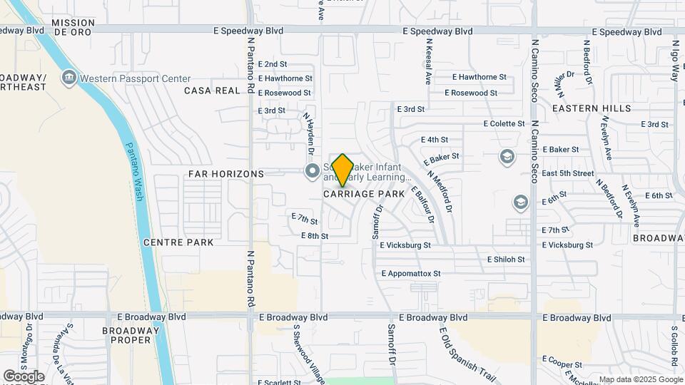 8133 E 6th St Map and Location Details