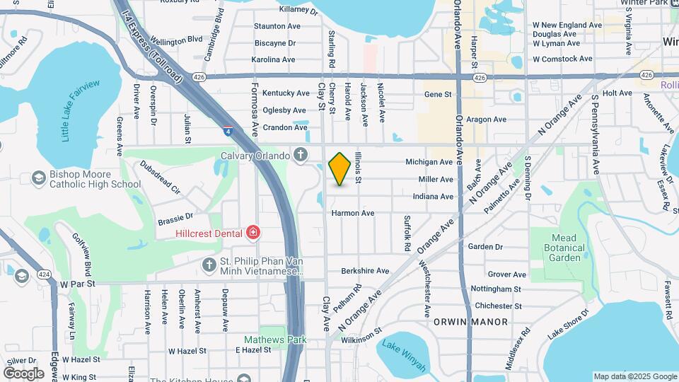 1745 Indiana Ave Map and Location Details