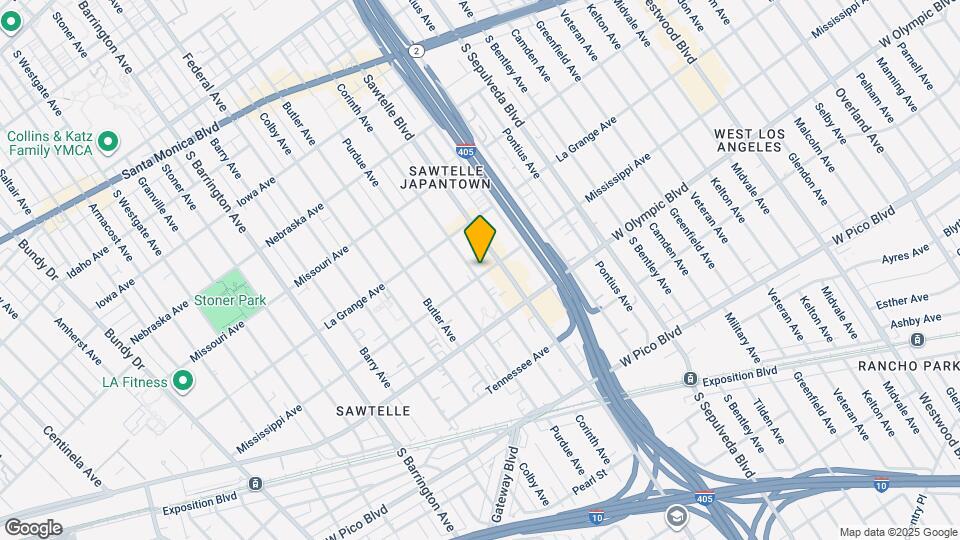 11321 Mississippi Ave Map and Location Details