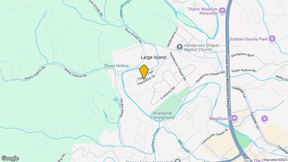 833 Plantation Dr Map and Location Details