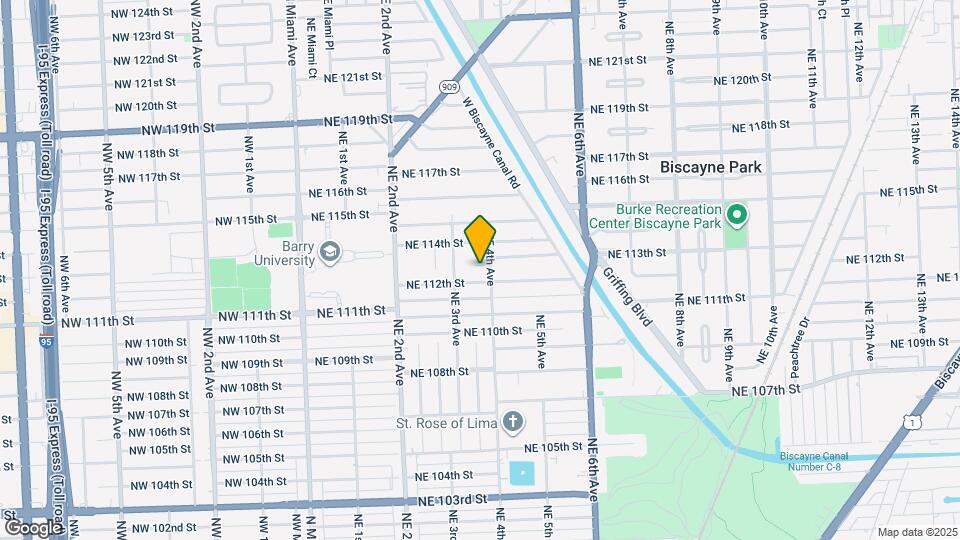 382 NE 113th St Map and Location Details