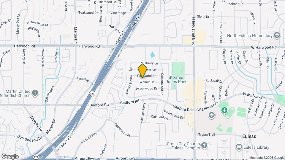 3725 Walnut Dr Map and Location Details