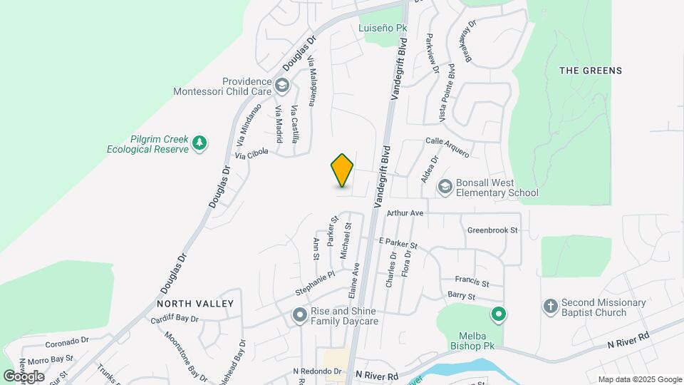 871 Niguel St Map and Location Details