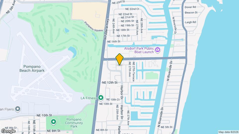 1321 NE 26th Ave Mapa y Detalles de la Ubicación