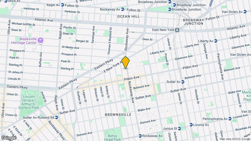 366 Rockaway Ave Map and Location Details