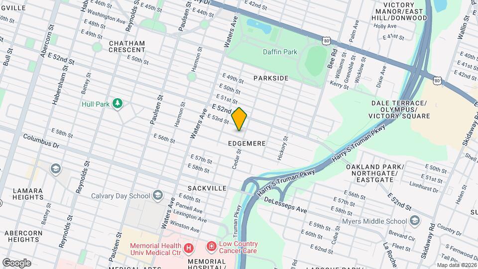1231 E 54th St Map and Location Details