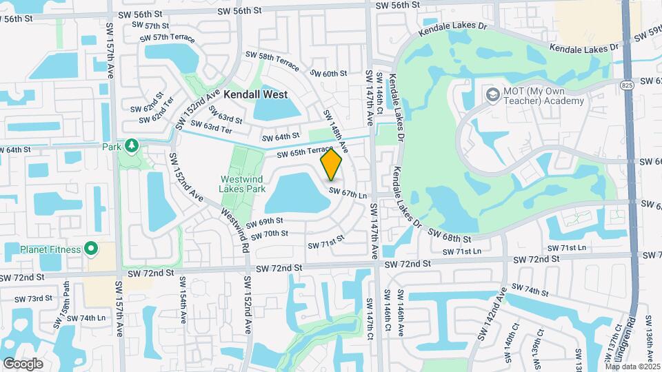 14813 SW 67th Ln Mapa y Detalles de la Ubicación