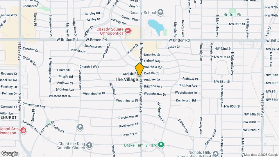 1701 Andover Ct Map and Location Details