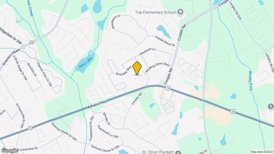 1161 Winding Down Way Mapa y Detalles de la Ubicación