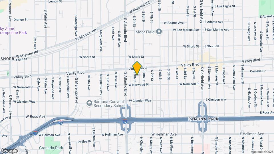 1500-1502 S 9th St Map and Location Details