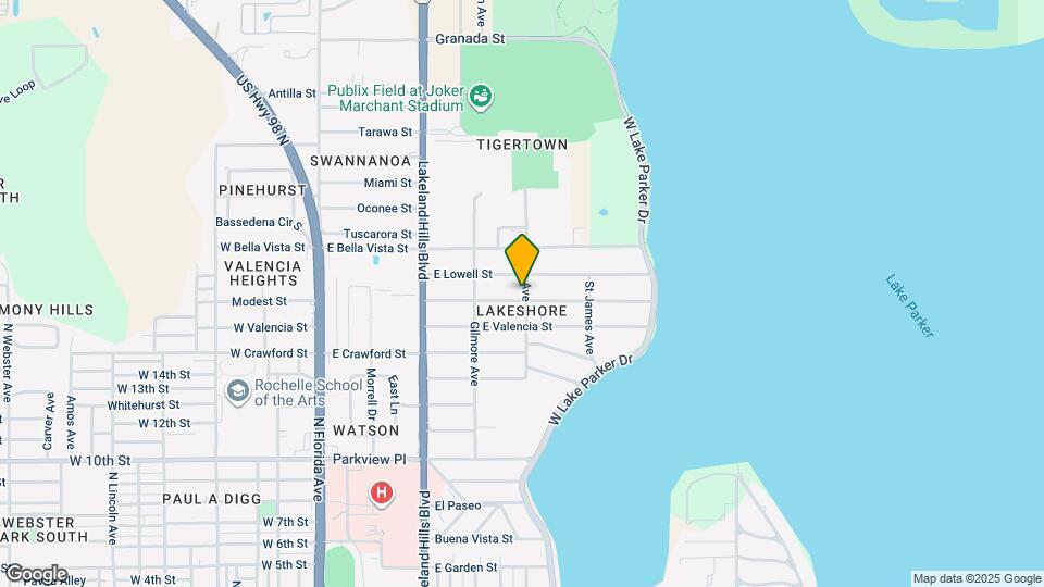 748 Lakehurst St Map and Location Details