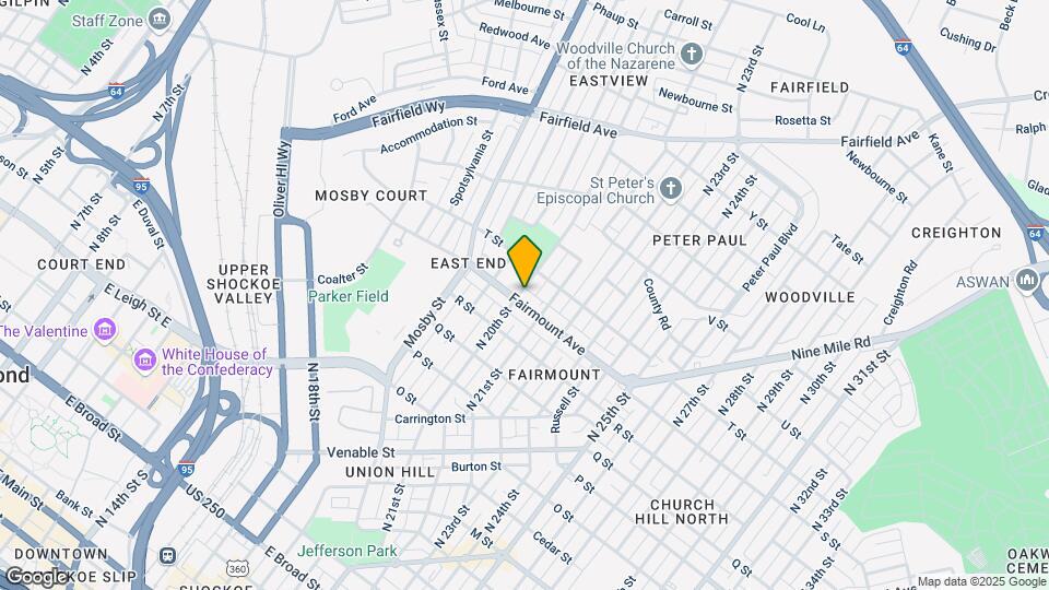 2002 Fairmount Ave Map and Location Details